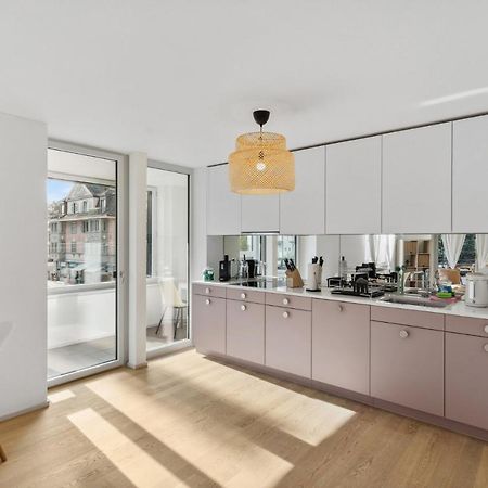 Zurich Flat: Central & Lake Convenience Buitenkant foto