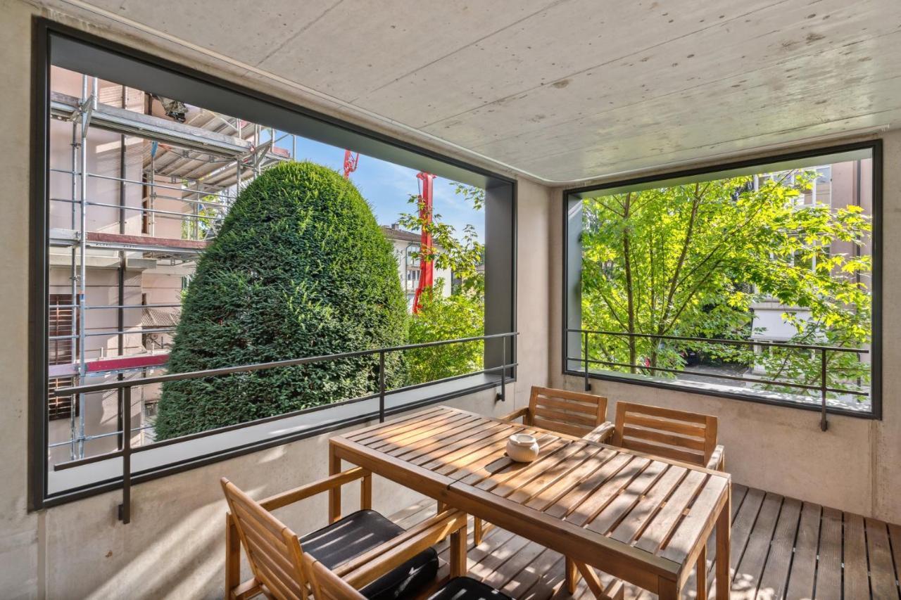 Zurich Flat: Central & Lake Convenience Buitenkant foto
